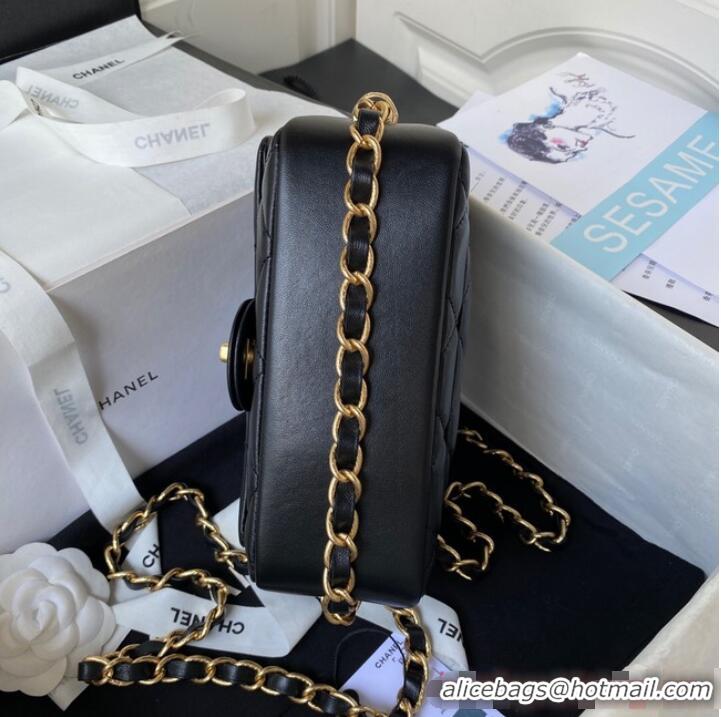 Well Crafted Chanel SMALL FLAP BAG AS4263 BLACK