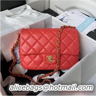 Good Product Chanel SMALL FLAP BAG AS4264 Red