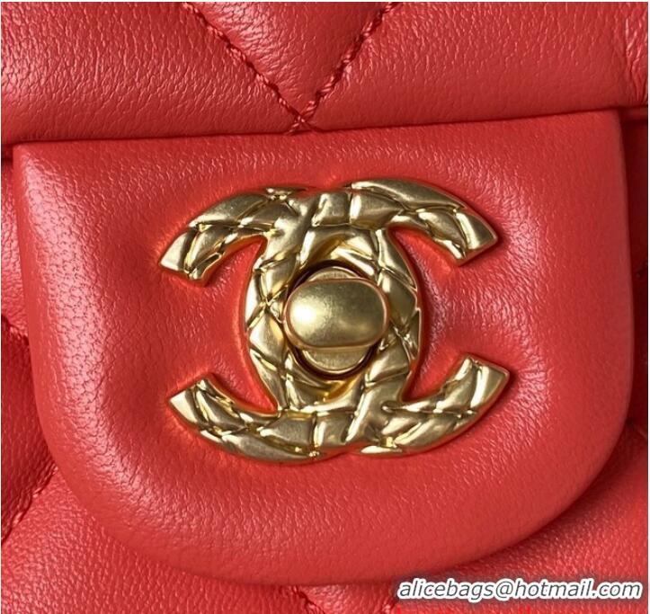 Good Product Chanel SMALL FLAP BAG AS4264 Red