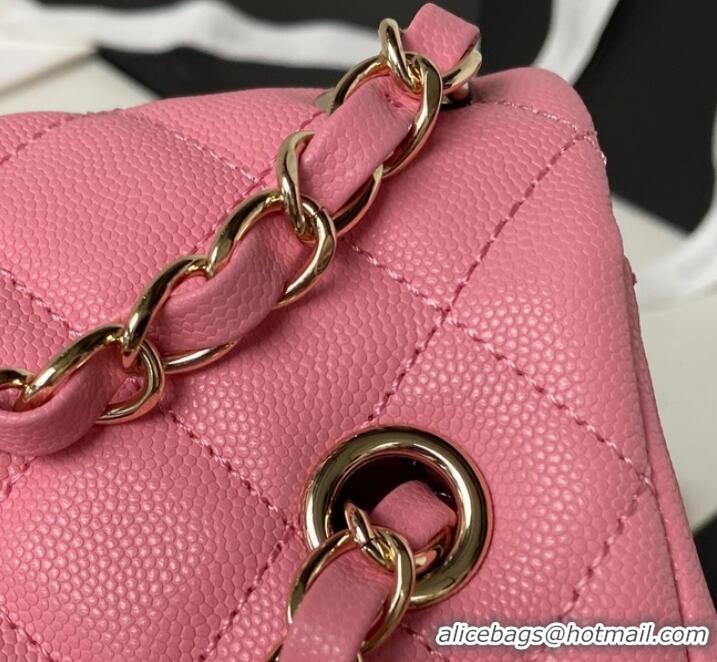 Buy Fashionable Chanel Small BACKPACK AS4399 Pink