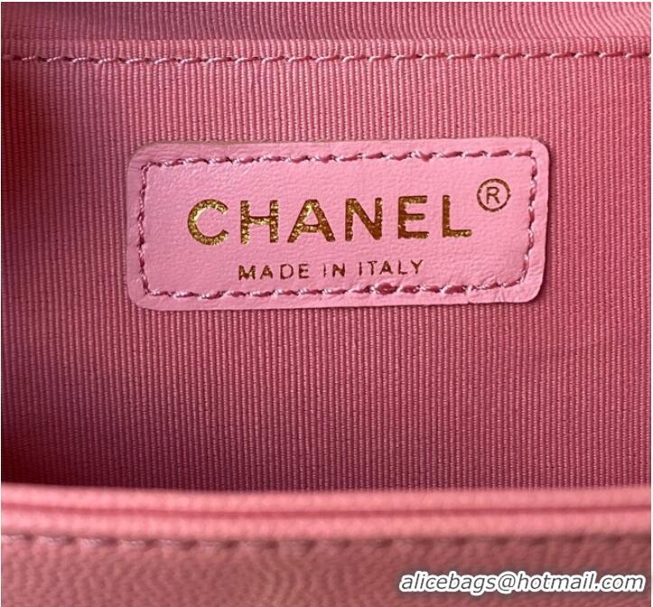 Buy Fashionable Chanel Small BACKPACK AS4399 Pink