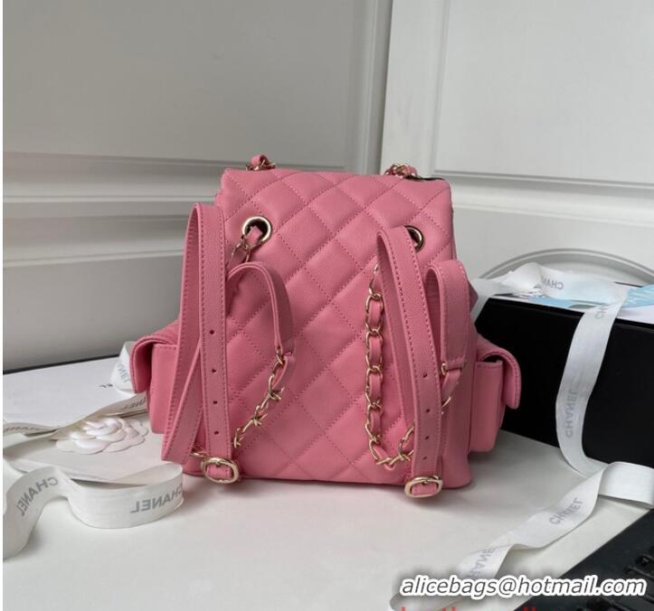 Buy Fashionable Chanel Small BACKPACK AS4399 Pink