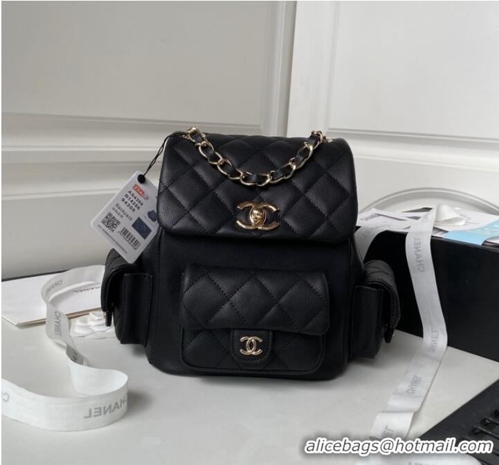 Well Crafted Chanel small BACKPACK AS4399 BLACK