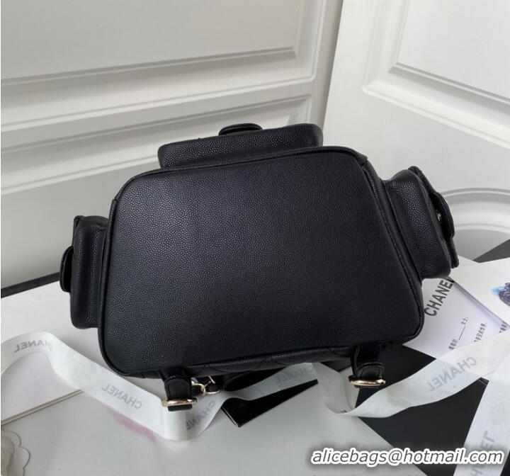 Well Crafted Chanel small BACKPACK AS4399 BLACK