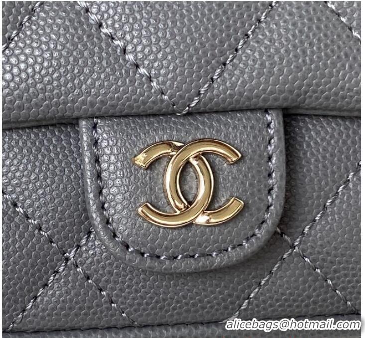 Super Quality Chanel small BACKPACK AS4399 GRAY