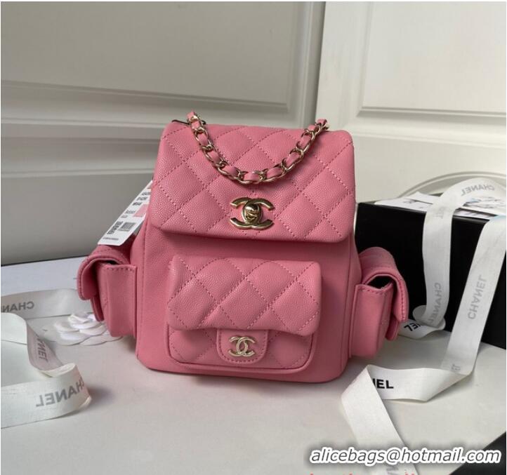 Famous Brand Chanel small BACKPACK AS4398 PINK