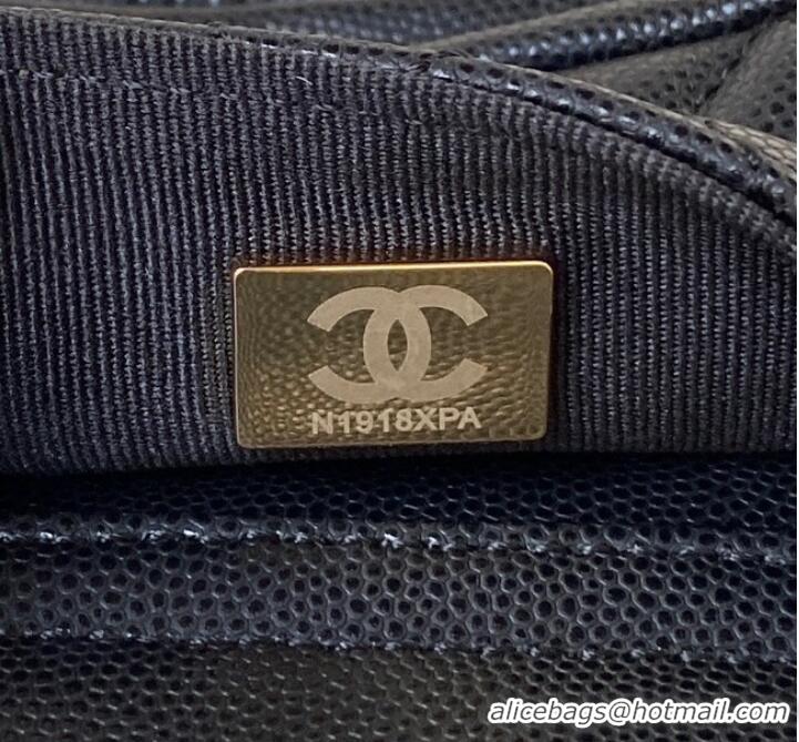 Unique Grade Chanel small BACKPACK AS4398 BLACK