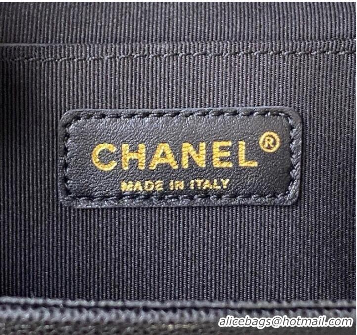 Unique Grade Chanel small BACKPACK AS4398 BLACK