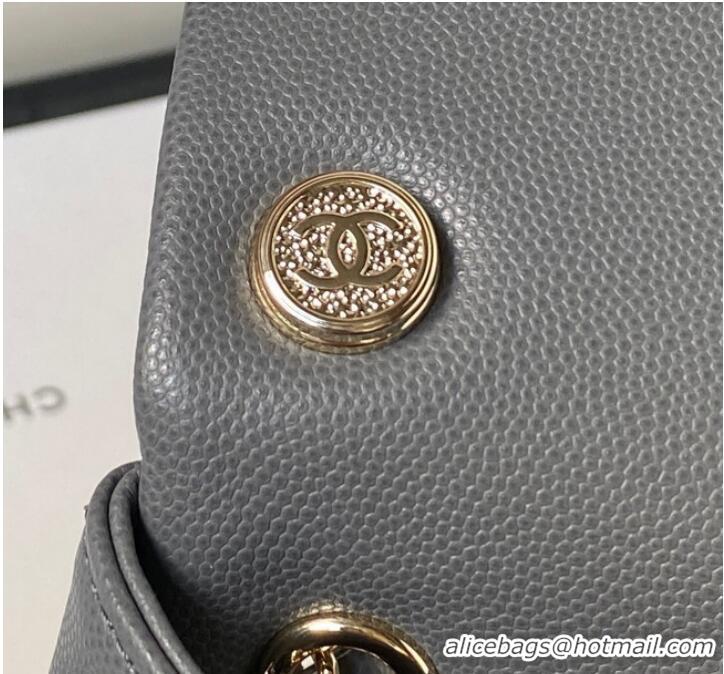 Famous Brand Chanel small BACKPACK AS4398 GRAY