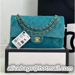 Most Popular Chanel CLASSIC HANDBAG A1112 LIGHT BLUE