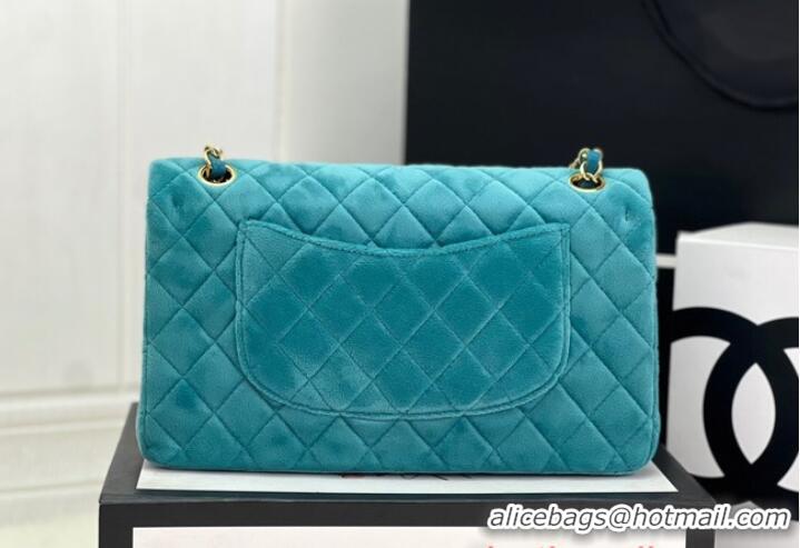 Most Popular Chanel CLASSIC HANDBAG A1112 LIGHT BLUE