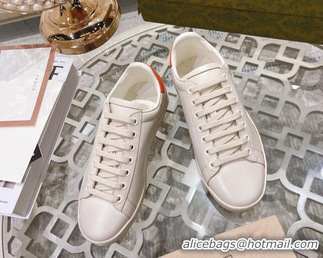 Pretty Style Gucci Ace Leather Sneakers Mickey Mouse White 012078