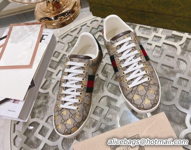 Trendy Design Gucci Ace GG Canvas Sneakers Beige 012082