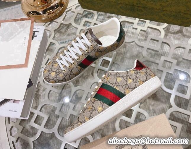 Trendy Design Gucci Ace GG Canvas Sneakers Beige 012082