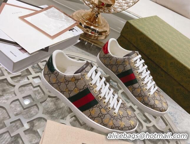 Trendy Design Gucci Ace GG Canvas Sneakers Beige 012082