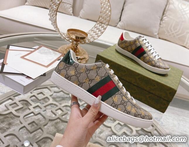 Trendy Design Gucci Ace GG Canvas Sneakers Beige 012082