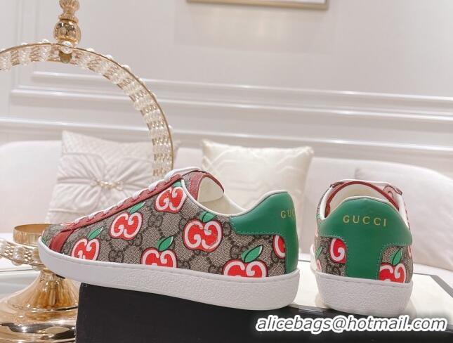 Charming Gucci Ace GG Canvas Sneakers APPLES 012096