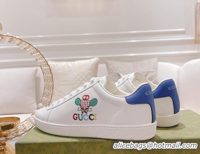 Best Price Gucci Ace Leather Sneakers TENNIS White 1012097