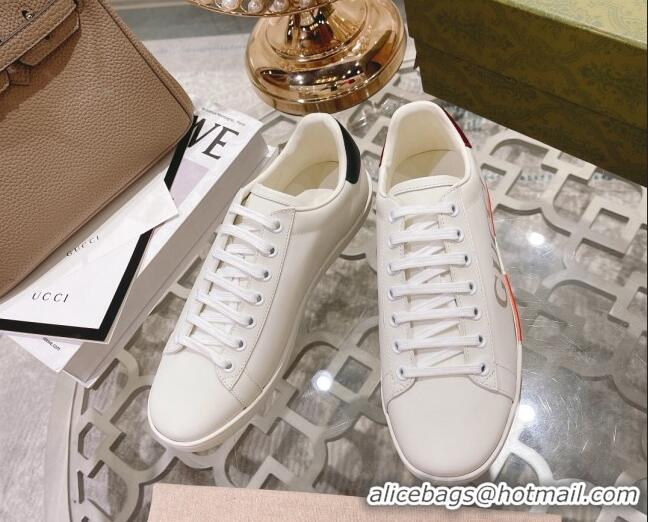 Trendy Design Gucci Ace Leather Sneakers with Web White 012101