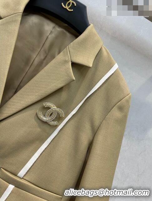 Good Looking Chanel Jacket CH92859 Brown 2023