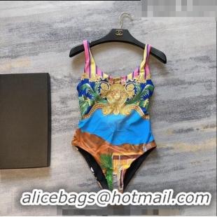 ​Low Cost Versace Swimwear 0816 Blue 2023