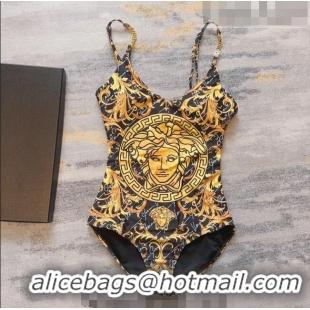 ​New Style Versace Swimwear 0816 Black/Gold 2023