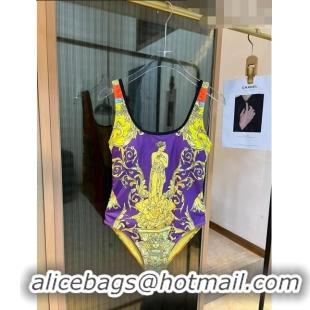 ​Super Quality Versace Swimwear 0816 Purple 2023