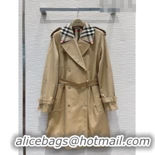 Top Quality Burberry Trench Coat B83003 Khaki 2023