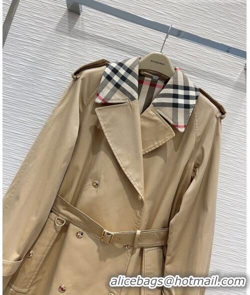 Top Quality Burberry Trench Coat B83003 Khaki 2023