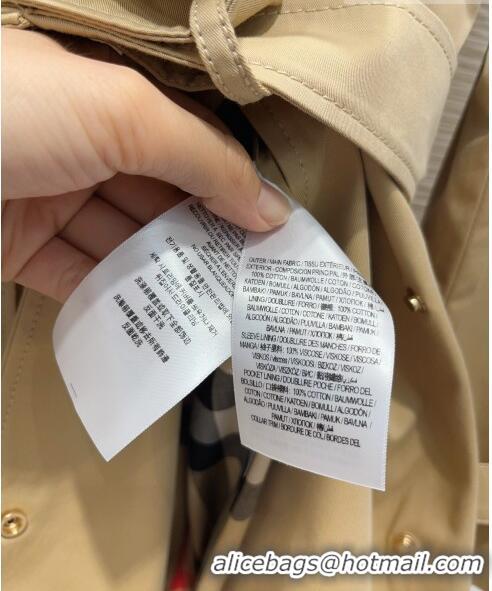 Top Quality Burberry Trench Coat B83003 Khaki 2023