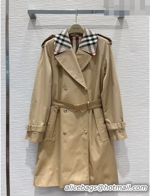 Top Quality Burberry Trench Coat B83003 Khaki 2023