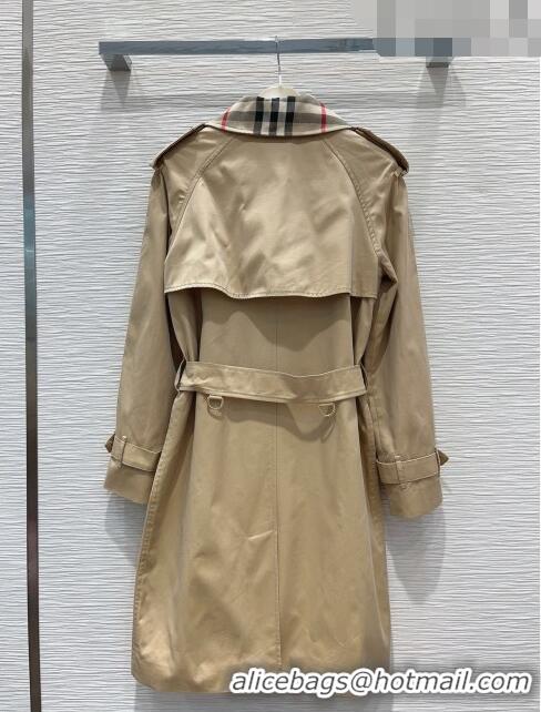 Top Quality Burberry Trench Coat B83003 Khaki 2023