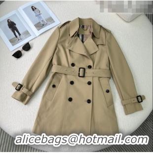 Famous Brand Discount Burberry Trench Coat B9207 Khaki 2023