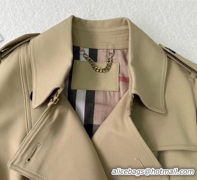 Famous Brand Discount Burberry Trench Coat B9207 Khaki 2023