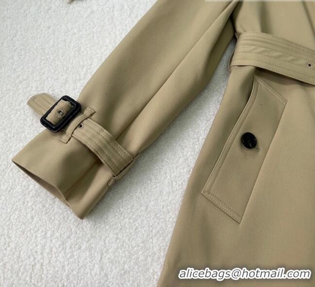 Famous Brand Discount Burberry Trench Coat B9207 Khaki 2023