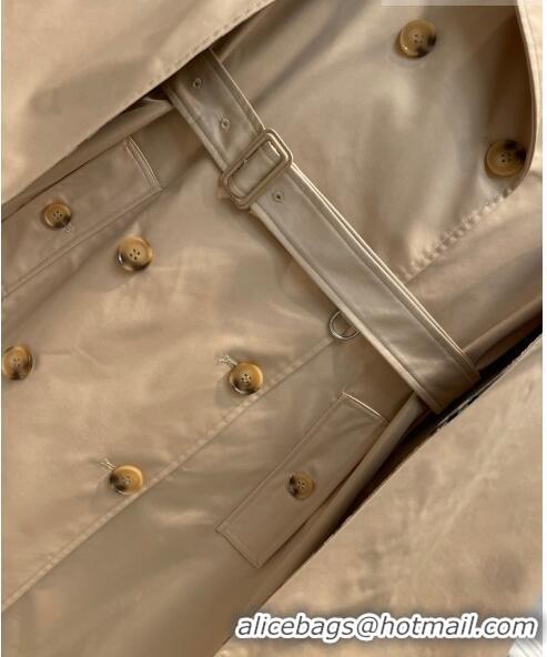 ​Super Quality Burberry Cloak Trench Coat B9204 Khaki 2023