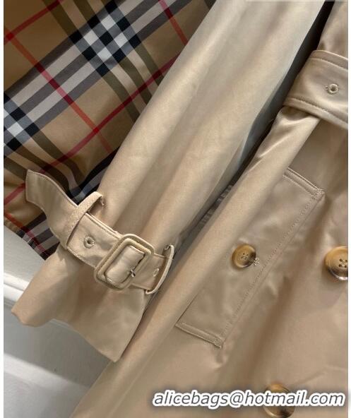 ​Super Quality Burberry Cloak Trench Coat B9204 Khaki 2023