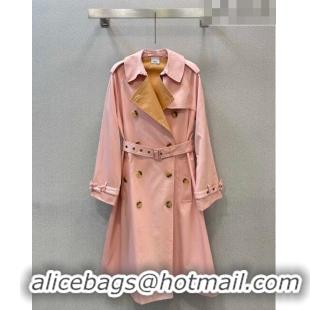 Trendy Design Burberry Trench Coat B9202 Pink 2023