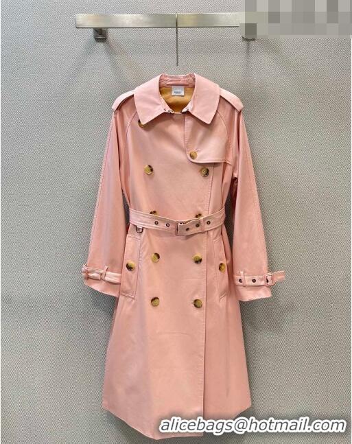 Trendy Design Burberry Trench Coat B9202 Pink 2023