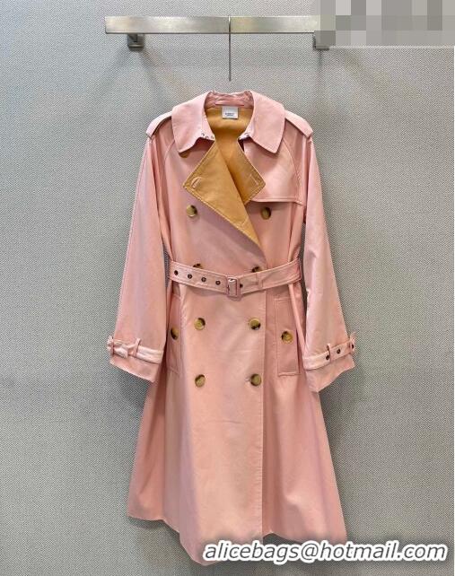 Trendy Design Burberry Trench Coat B9202 Pink 2023