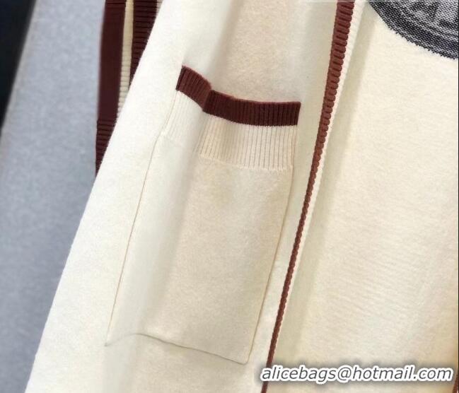 Super Quality Burberry Cashmere Blend Cape BR09052 White 2023