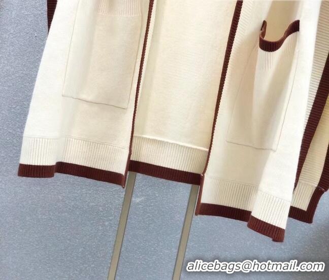 Super Quality Burberry Cashmere Blend Cape BR09052 White 2023