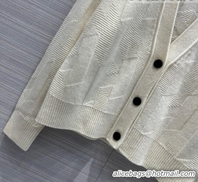 ​Cheapest Grade Hermes Cashmere & Wool Cardigan H7602 Beige 2023