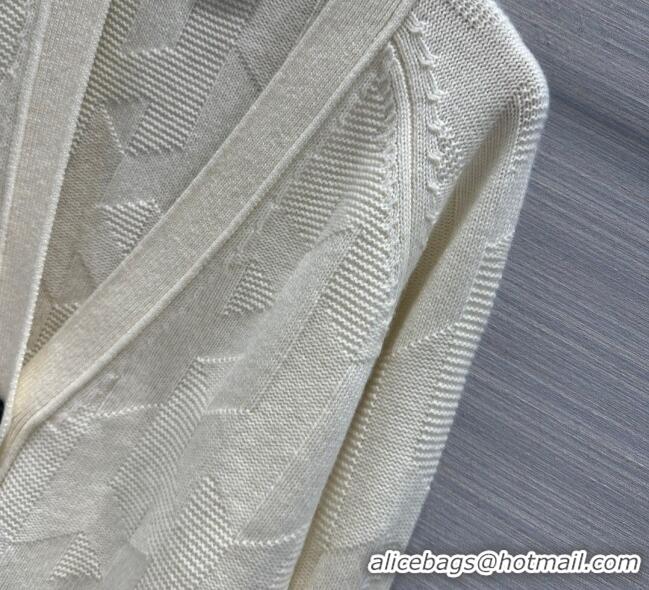 ​Cheapest Grade Hermes Cashmere & Wool Cardigan H7602 Beige 2023