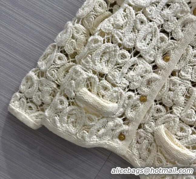 ​Buy Discount Celine Knit Cardigan C7520 White 2023