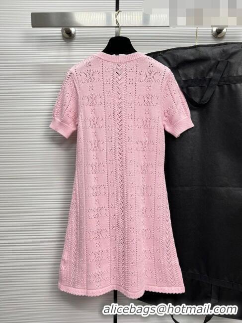 ​Grade Quality Celine Knit Dress C71203 Pink 2023