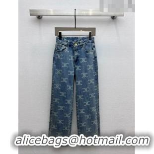 ​Low Cost Celine Denim Jeans C82425 Blue 2023