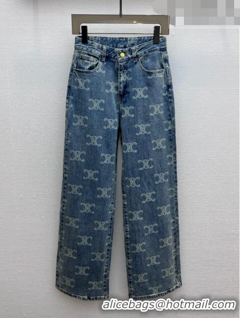 ​Low Cost Celine Denim Jeans C82425 Blue 2023