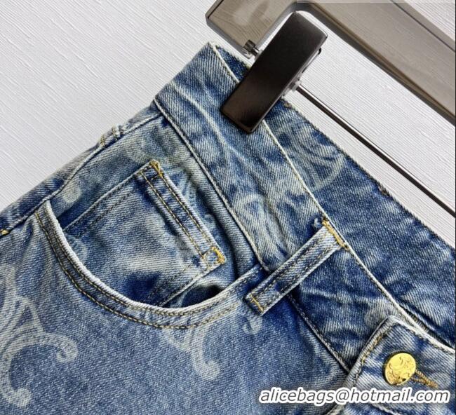 ​Low Cost Celine Denim Jeans C82425 Blue 2023