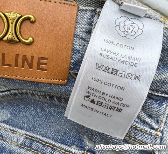 ​Low Cost Celine Denim Jeans C82425 Blue 2023